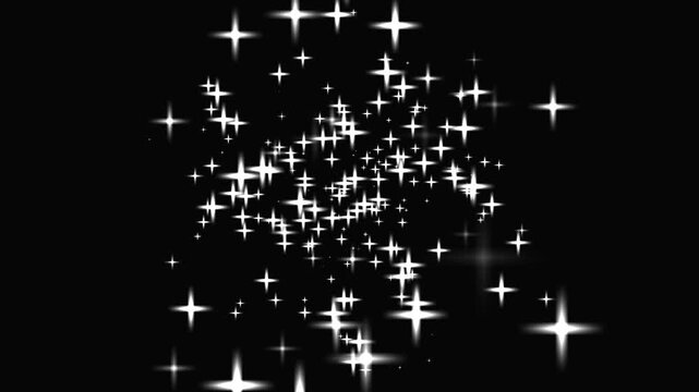 4k glowing golden fairy sparkle trail, twinkling glitter particles, magical stardust stars, radiant light curve, doodle sparkle effects, luxury shimmer motion on black screen 4k hd