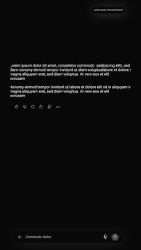Vertical AI Chat Animation 10