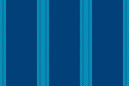 Spg seamless stripe vertical, aged lines background textile. Sasculine vector texture fabric pattern in cyan and bright colors.