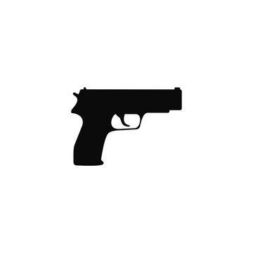 gun logo vector