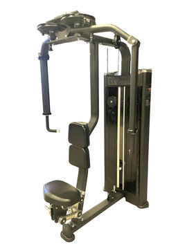 Professional pec fly exercise machine for gym strength training and chest muscle workout