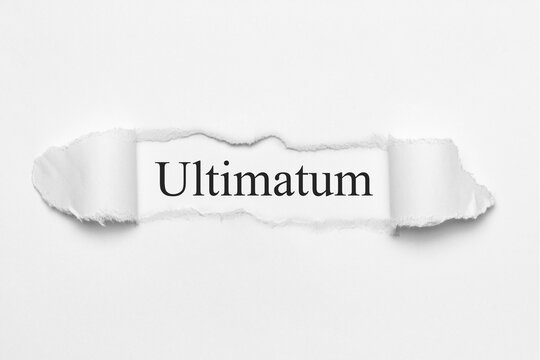 Ultimatum	
