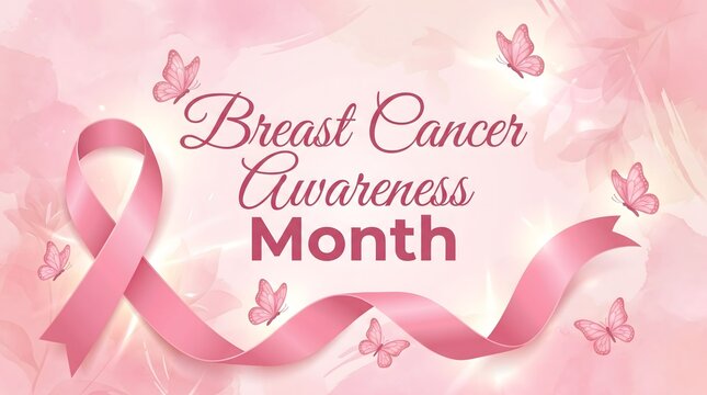 Raising awareness and supporting research a month dedicated to breast cancer prevention early detection and hope for a cure