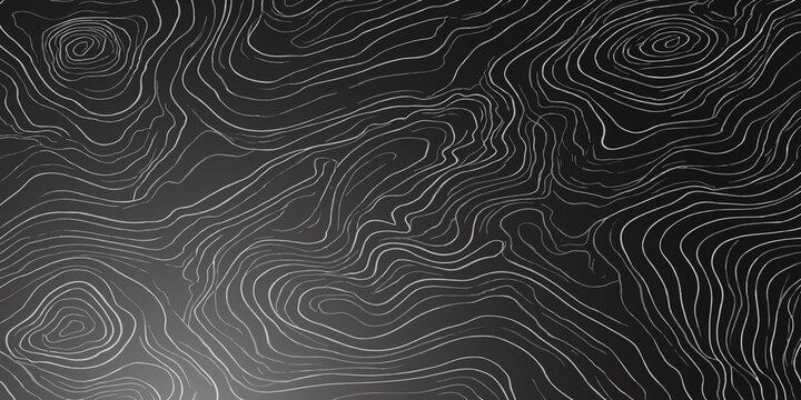 Abstract topographic map contour lines pattern in monochrome with topography abstract geography cartography landscape monochrome background geometric elevation structure minimalist gradient