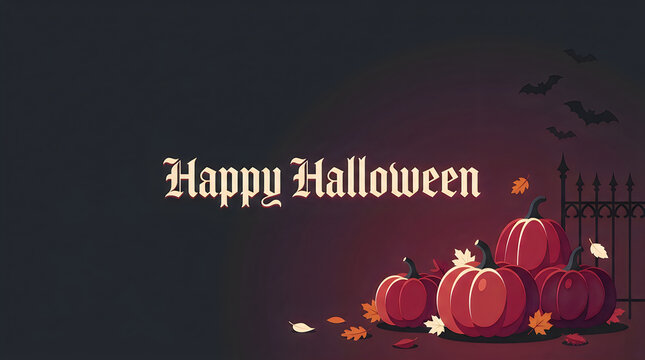 Halloween pumpkins lit with candles on dark autumn night for festive celebration display.