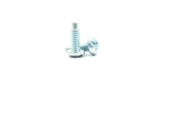 Bolts for securing the rack. Bolts on a white background.
