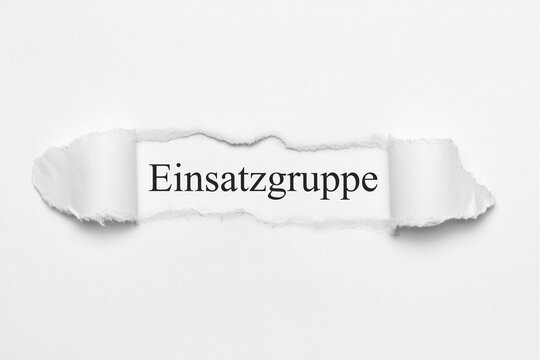Einsatzgruppe	

