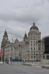 Fototapeta premium das Port of Liverpool Building am Pier Head in Liverpool