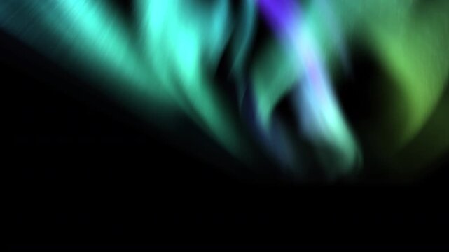 Northern Lights Animation Animated Delight Green