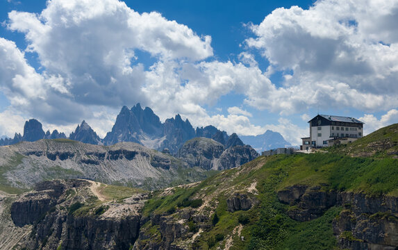dolomite alps in italy, Tre Cime