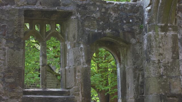 Saint Thomas a Becket Abbey Church ruins in Yorkshire