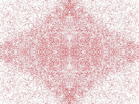 Pointillism texture abstract art design