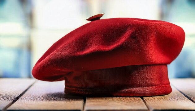 red beret hat