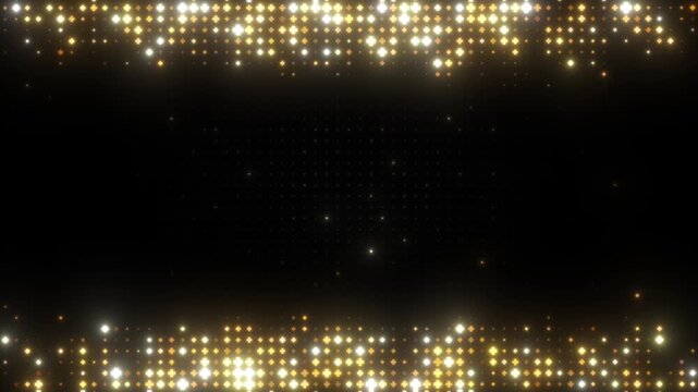 Loop background of gold sequins, in a  Suitable for music and dance visuals, parties, Christmas, birthdays, New Year's Eve or other celebration or anniversary.