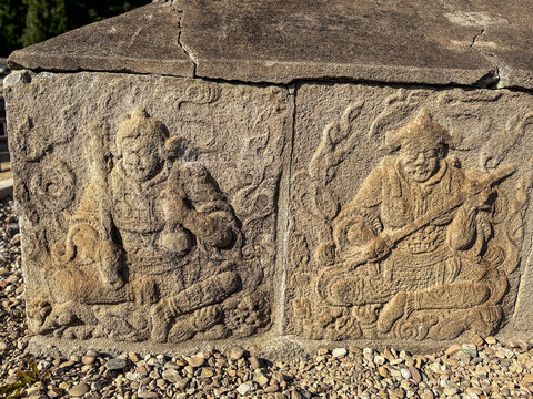 Pagode sinsedong &agrave; Andong en cor&eacute;e du sud