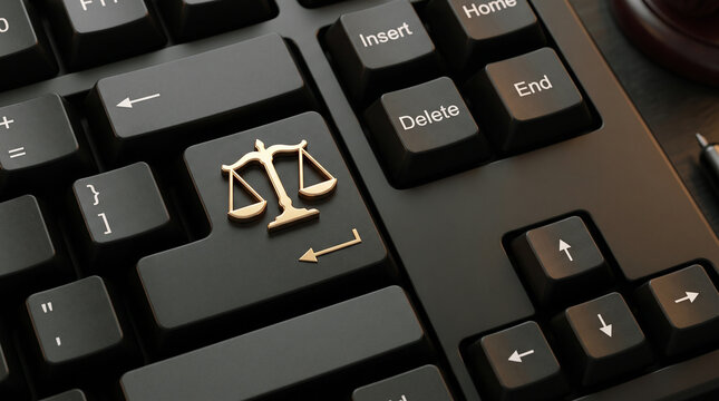 Close-up of a computer keyboard with illuminated power and sleep keys