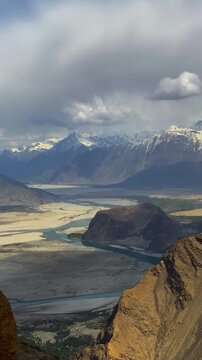 view from the top of mountain