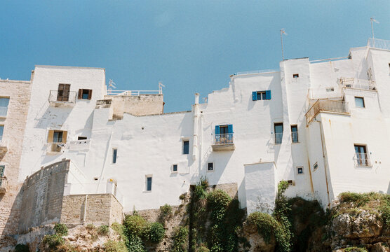 View on the italian old town