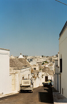 View on the city of Alberobello 