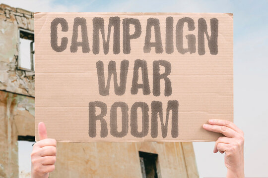"Campaign War Room" A campaign war room coordinates rapid response to attacks. WAR. ROOM. CAMPAIGN. RESPONSE. ATTACKS.