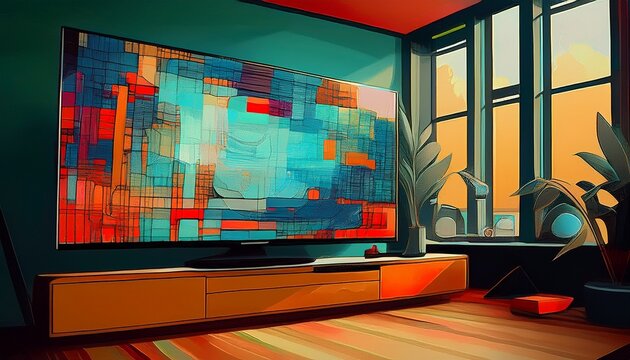 test tv screen