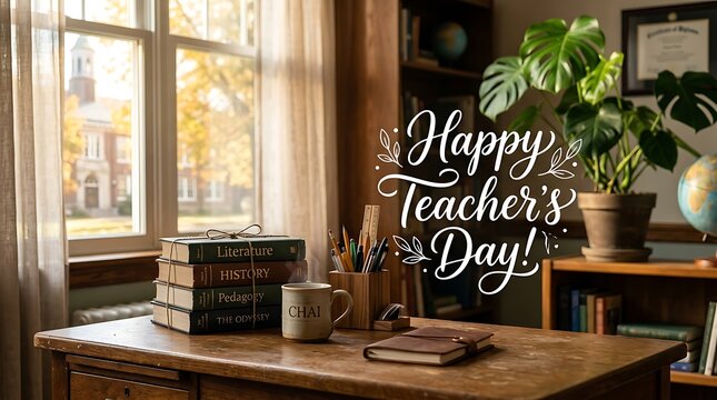 Celebrating the dedication and impact of educators on teacher's day with gratitude and appreciation