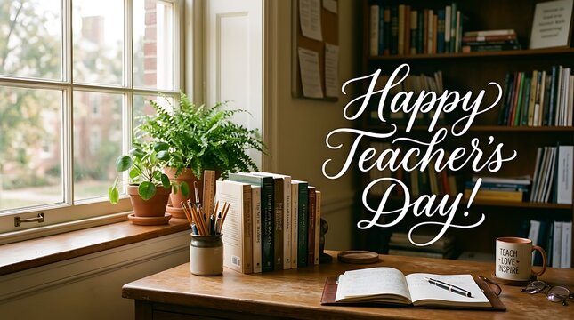 Celebrating the dedication and impact of teachers on students' lives and futures today