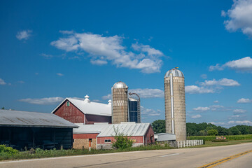 wisconsin barn countryside © mark