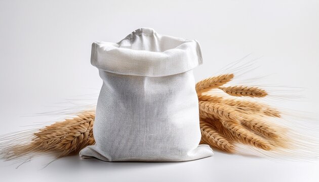 white grain sack mockup