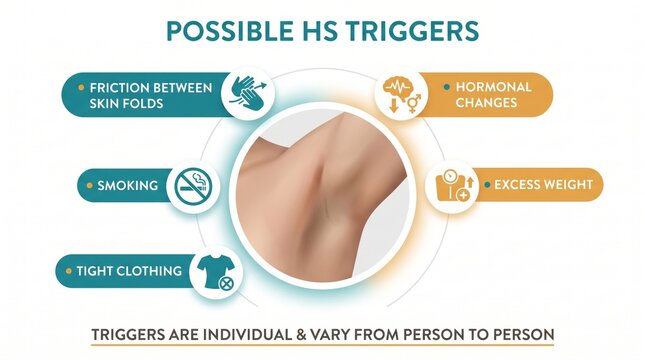 Possible causes and triggers for HS