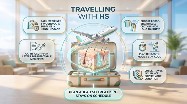 Travelling with hidradenitis suppurativa