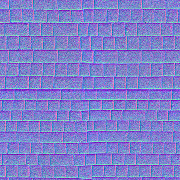 Medieval Tile Floor Normal Map