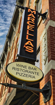 Marcella&rsquo;s, a Cameron Mitchell Restaurant, in the Short North near Downtown Columbus Ohio USA