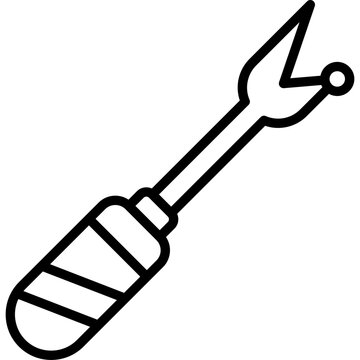 Seam Ripper Vector Icon