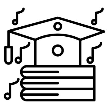 Music Education Vector Icon