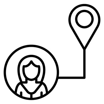 Customer Journey Vector Icon