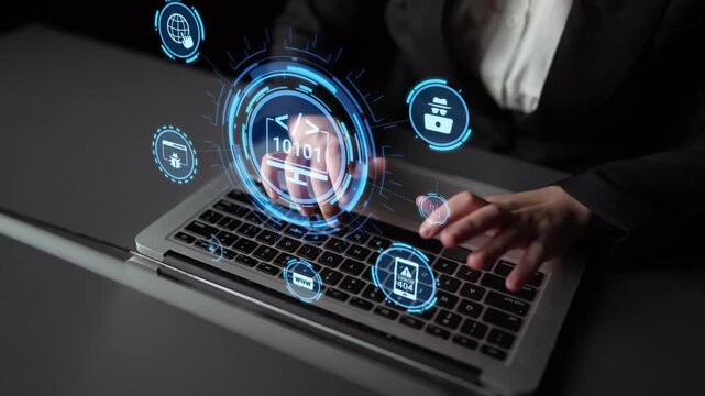 Software development with coding overlays, programming languages, developer tools, mobile app creation, and advanced programming for digital product development and software solutions. Funnel