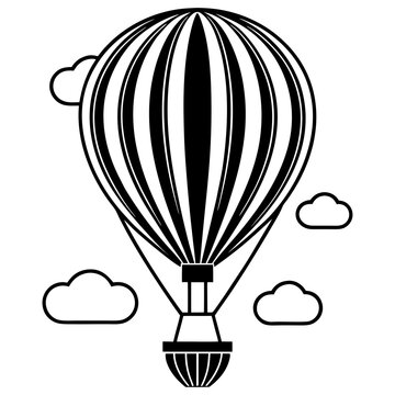 Hot Air Balloon Illustration