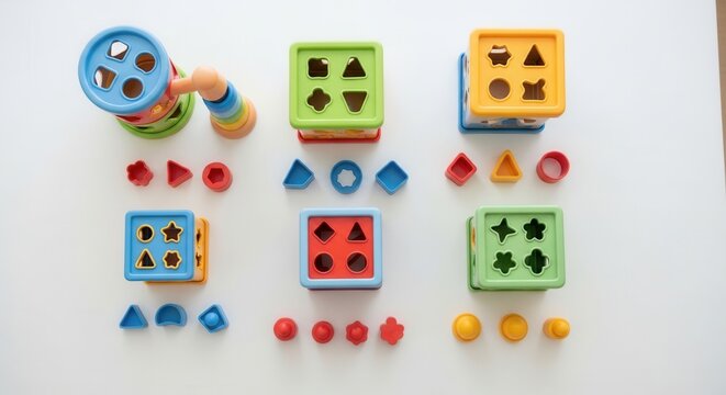 Educational Shape Sorting Toys For Early Childhood Development