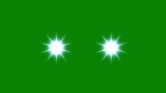 4k star sparkle vector doodles, twinkle star green screen background video sparkle. Twinkling star set Hand drawn white sparkles. Glow twinkle movement timeline, white cartoon blinking stars,