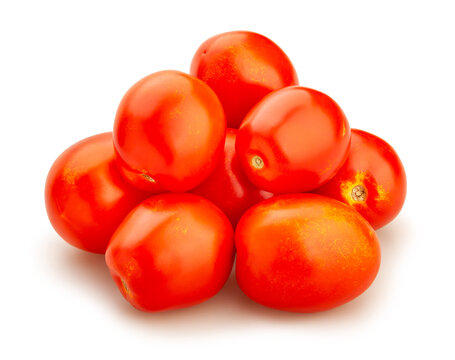 tomato heap path isolated on white