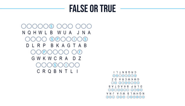 Secret code puzzle with letters and patterns for logic thinking  