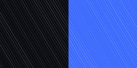 Obraz premium Abstract carbon fiber texture background with a split design in black and bright blue colors