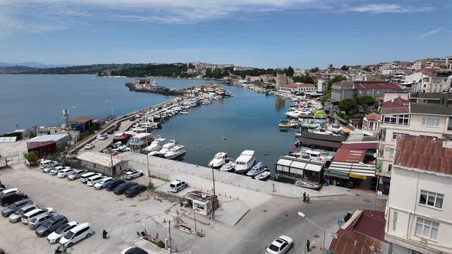 A view from the center of Sinop, Turkey