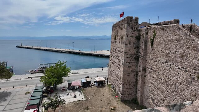 A view from the center of Sinop, Turkey