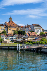 Fototapeta premium Altstadt, Murten, Schweiz 