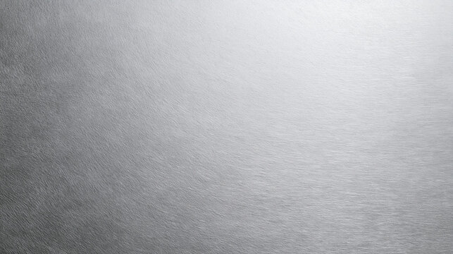 Brushed Metal Surface Texture with Bright Gradient Highlight