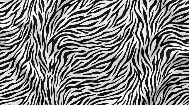 abstract black and white zebra print pattern animal texture background