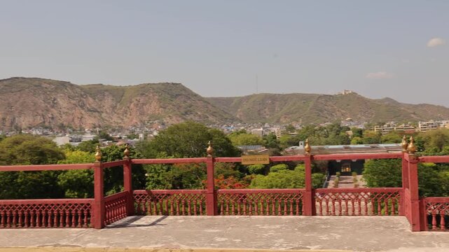 unique rooms of royal city palace of jaipur in india