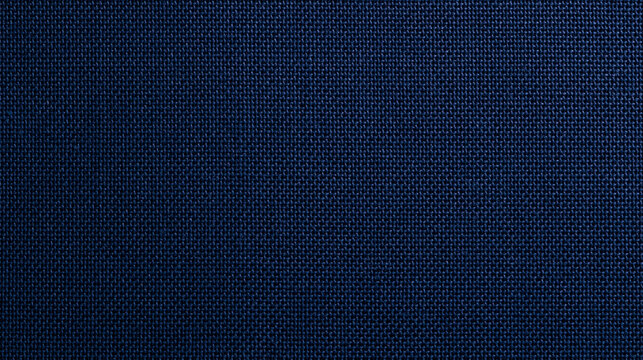 Dark Navy Blue Woven Fabric Texture Background